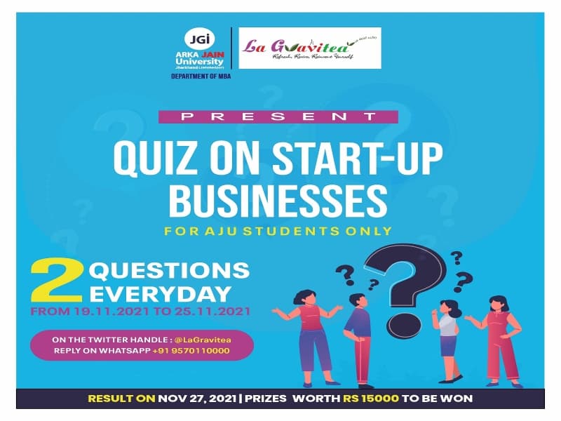 Quiz On Start-Up Businesses