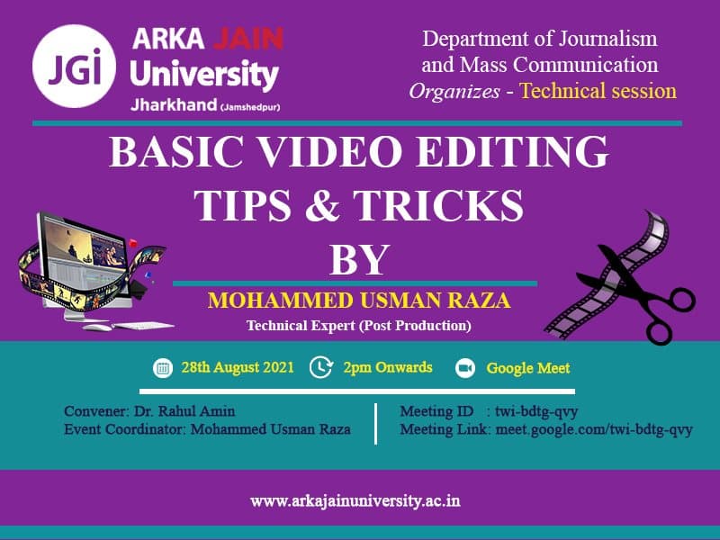 Basic Video Editing Tips & Tricks