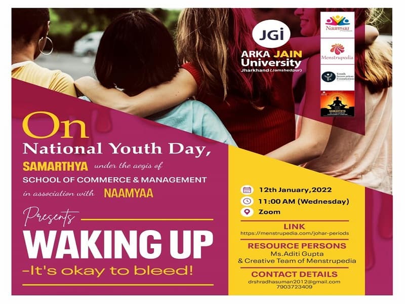 Wake Up- It’s Okay to Bleed!