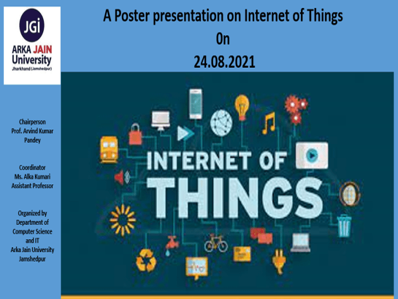 A Poster Presentation on Internet Of Things