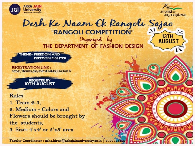 Rangoli Competition