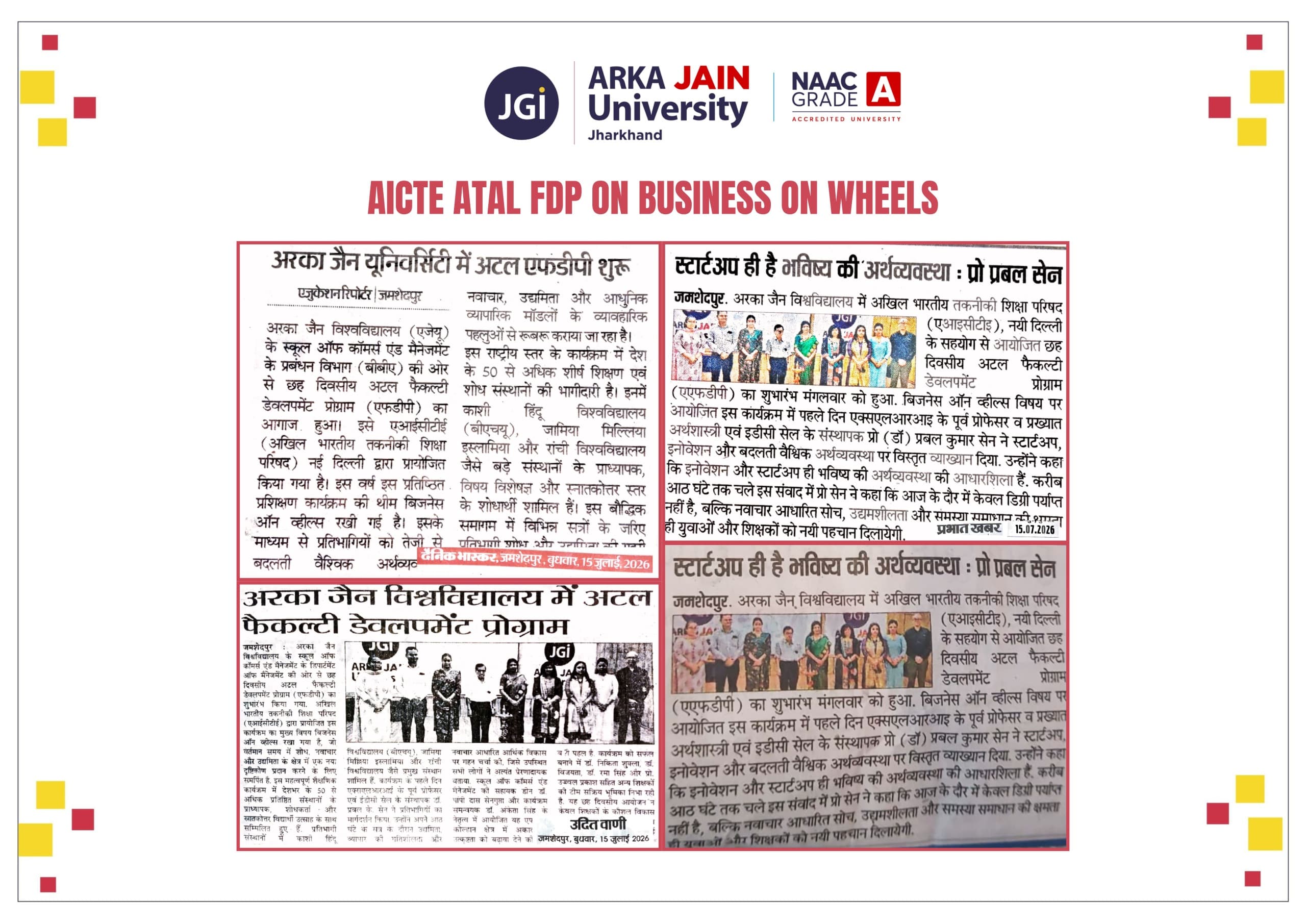 FDP On Business on Wheels