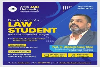 Development of a Law Student into a Successful Lawyer