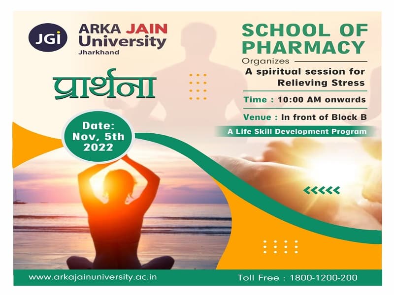 Prarthana: a Spiritual Session for Relieving Stress