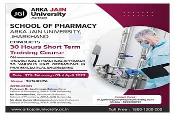 Theoretical and Practical Approach to Various Unit Operations in Pharmaceutical Engineering