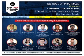 A Session on Pharmacy as a Career