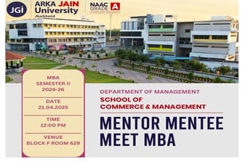 Mentor Mentee Meet MBA Sem II