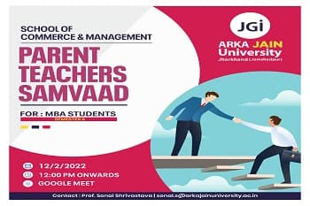 Parent Teachers Samvaad for MBA Sem IV
