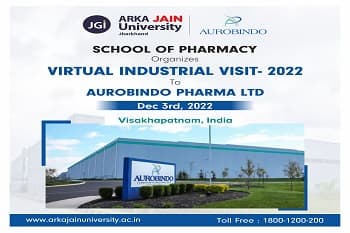Virtual Industrial Visit to Aurobindo Pharma LTD
