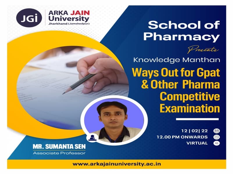 Way Out for GPat And Other Pharma Competitive Examination