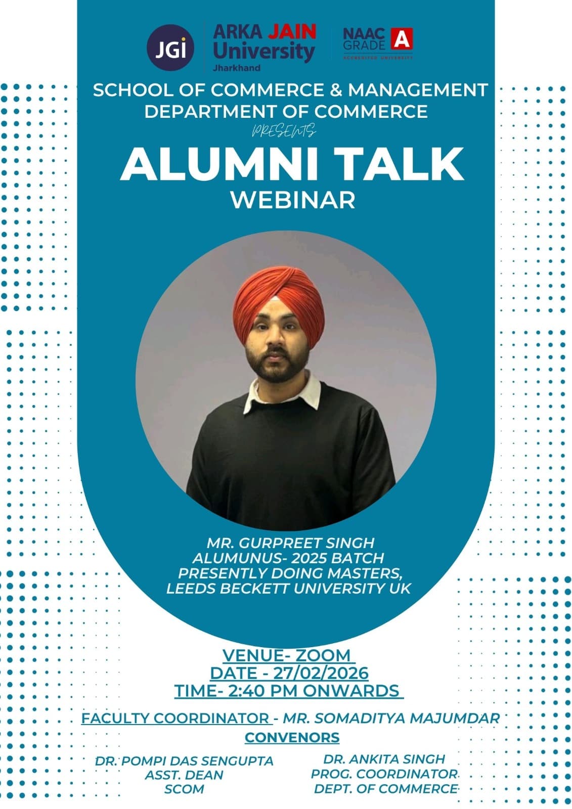 Alumni Talk Webinar