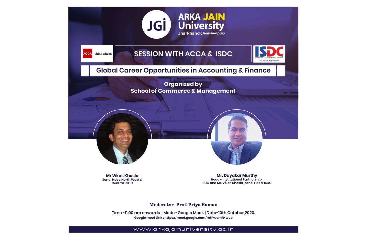 Session With ACCA & ISDC