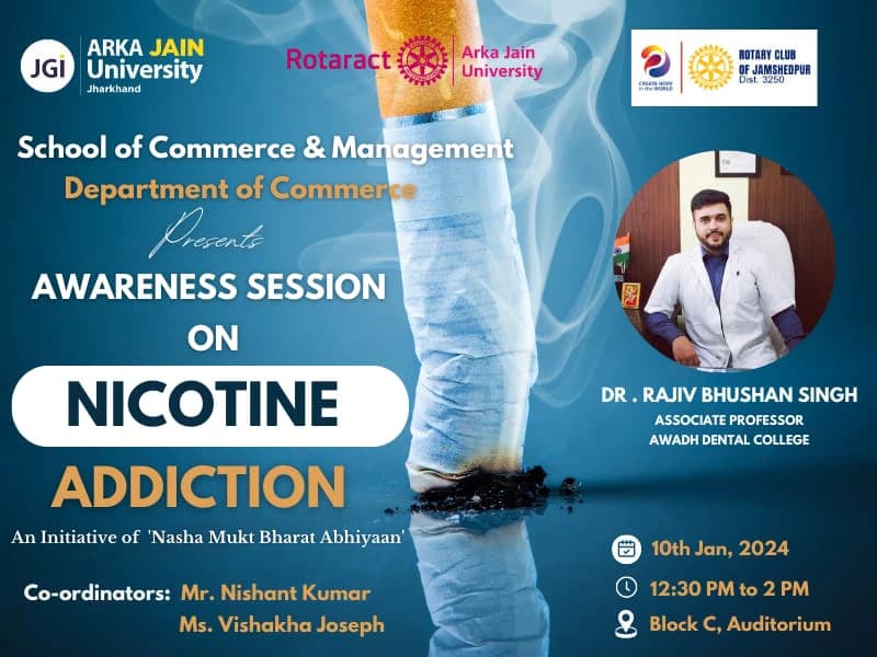Awareness Session on Nicotine Addiction