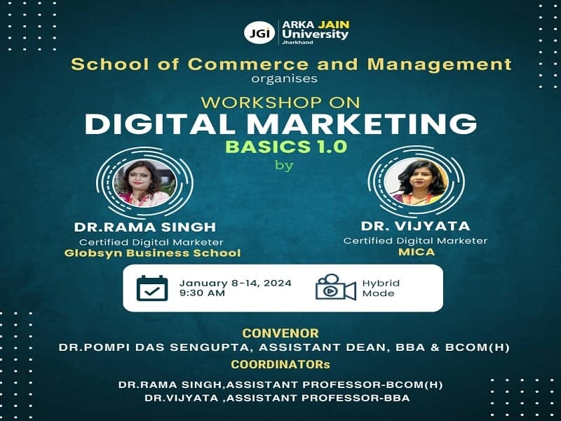 Workshop on Digital Marketing