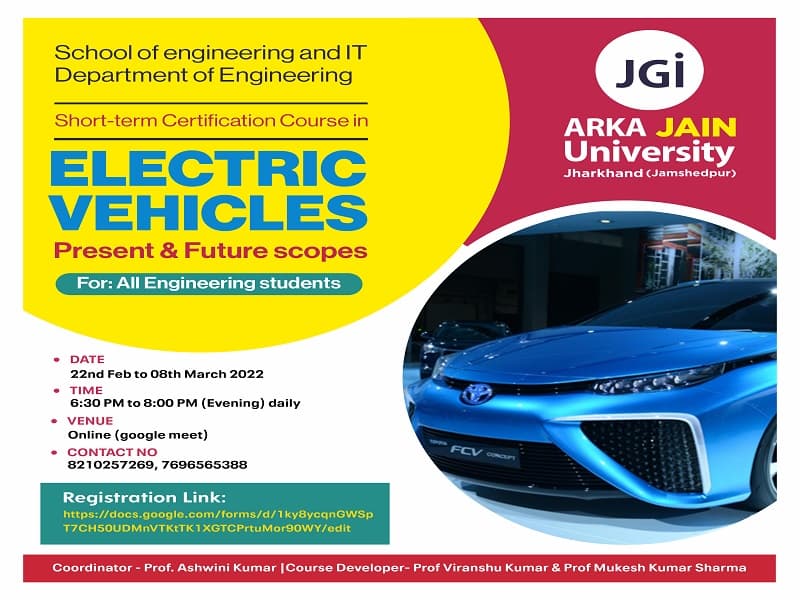 Poster Update Electric Vehicles Present & Future Scopes