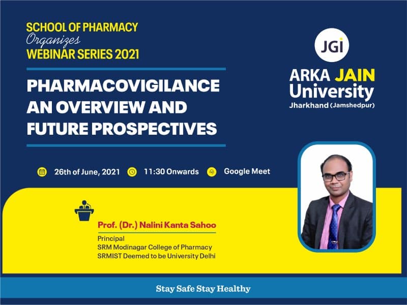 Webinar on Pharmacovigilance An Overview And Future Prospectives