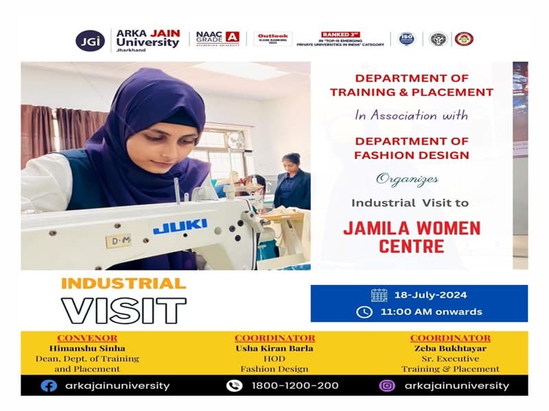 Industrial Visit to Jamila Women Center