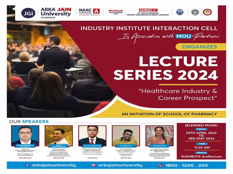 Lecture Series 2024: Healthcare Industry & Career Prospect