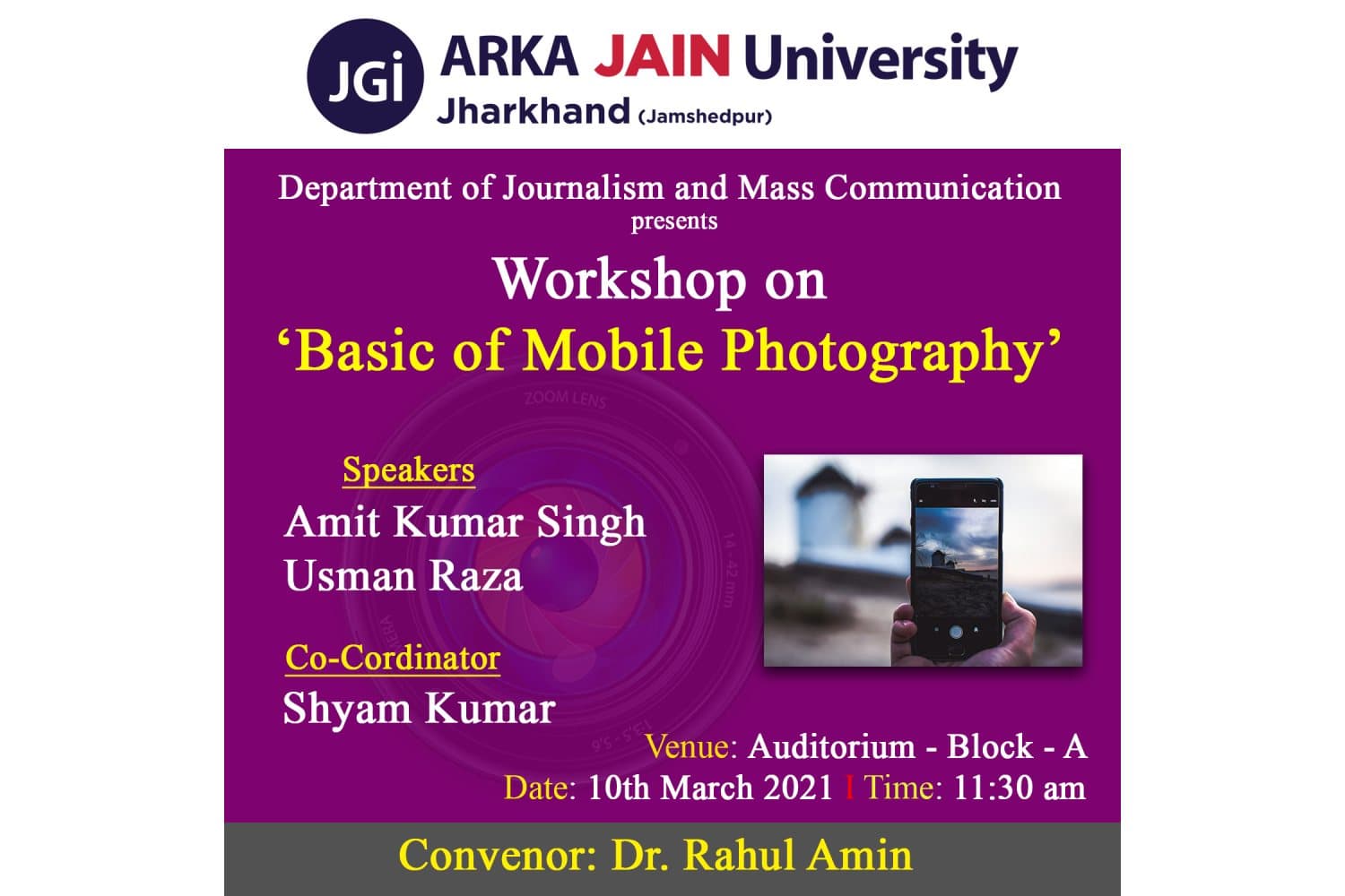 Basic Of Mobile Photography