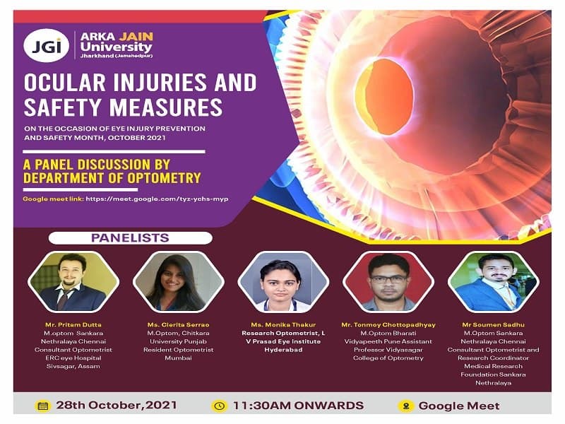 Ocular Injuries And Safety Measures