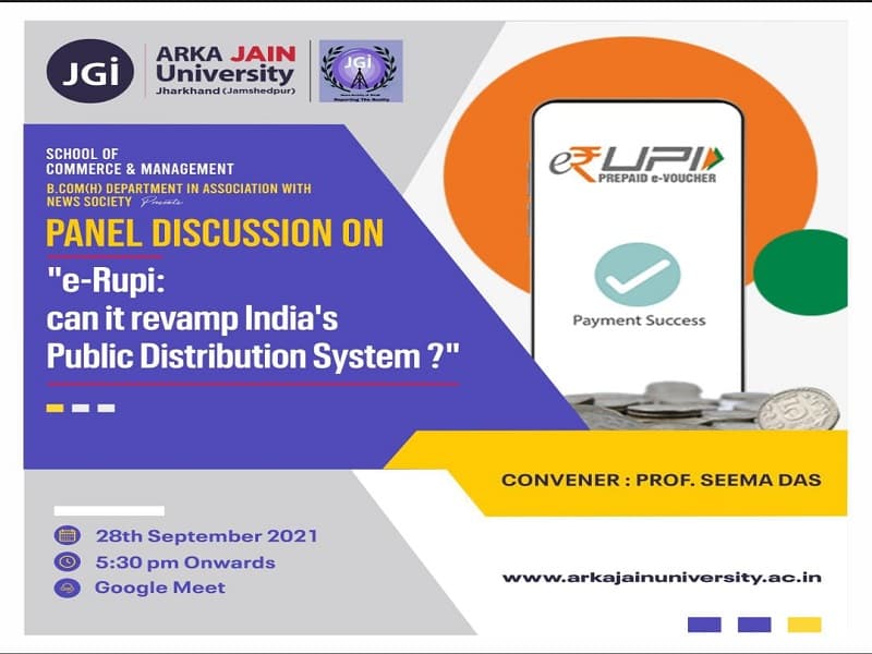 Panel Discussion on e-Rupi: Can it revamp India’s Public Distribution System