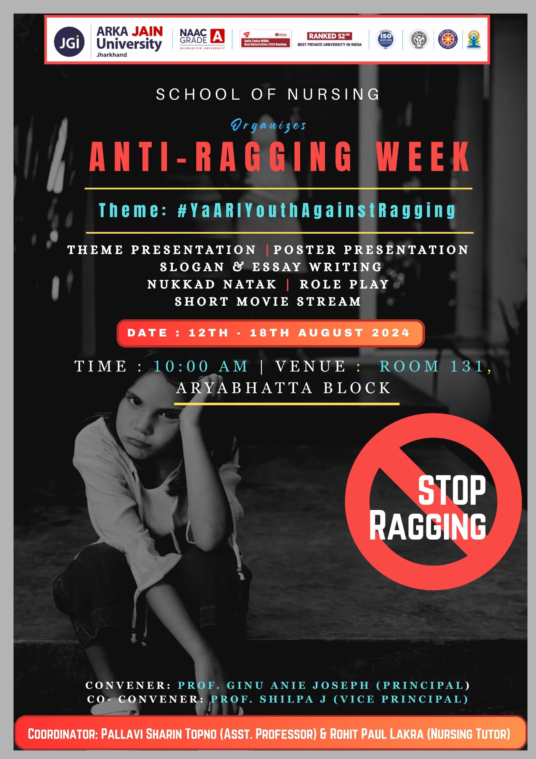 Related to Anti Ragging
