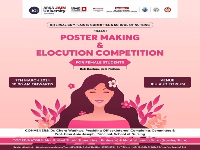 Poster Making & Elocution Competition