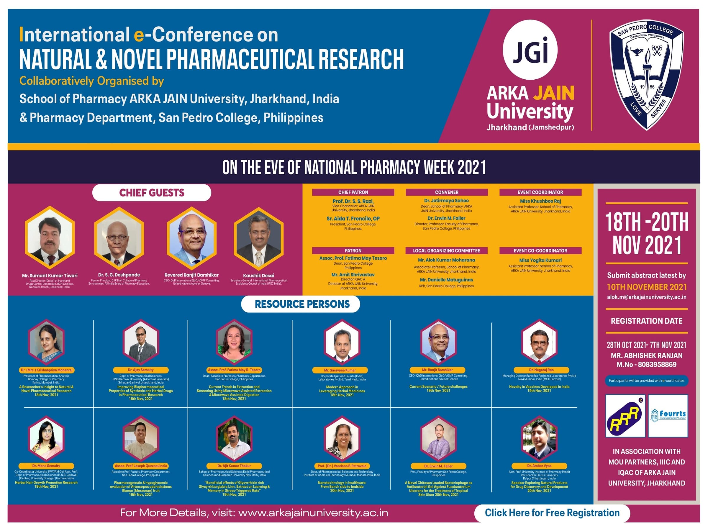 International e-Conference On Natural & Novel Pharmaceutical Research
