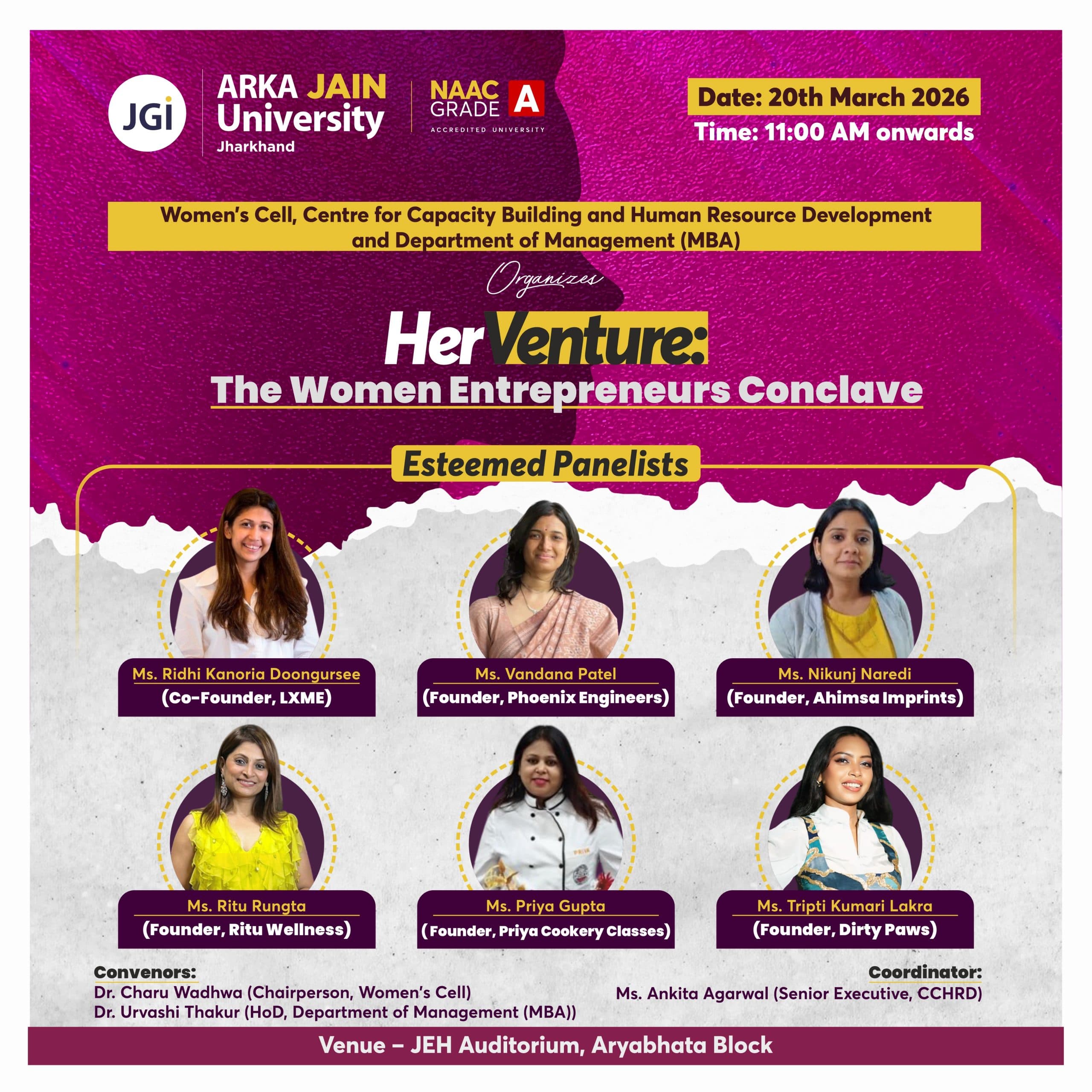 HerVenture : The Women Entrepreneurs Conclave.