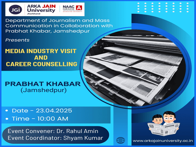 Media Industry Visit & Career Counselling.