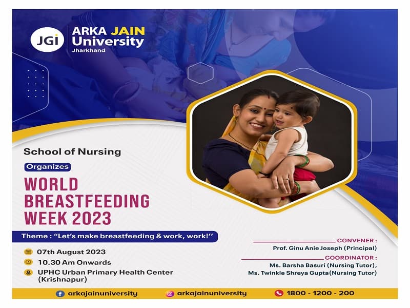 Related to World Breastfeeding Week 2023 on the theme “Let’s Make Breastfeeding and Work, Work!”