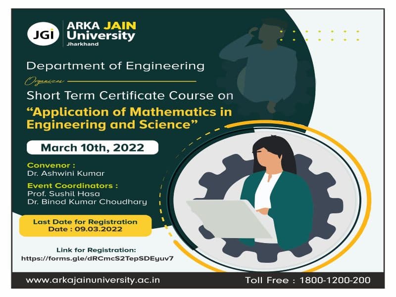 Application of Mathematics in Engineering and Science