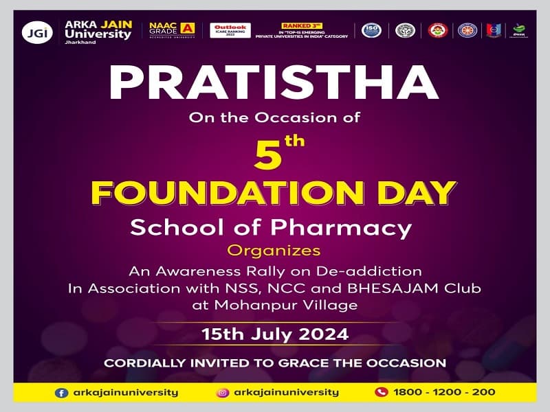 Pratistha on the Occasion of 5th Foundation Day