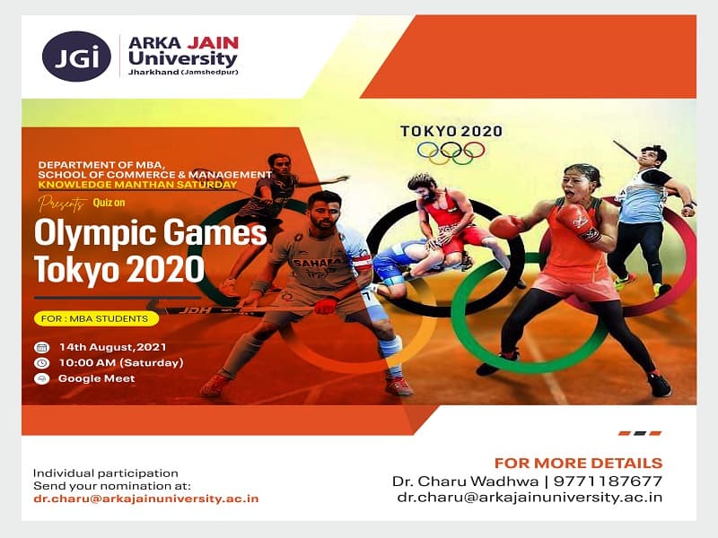 Knowledge Manthan: Quiz on Olympic Games Tokyo 2020