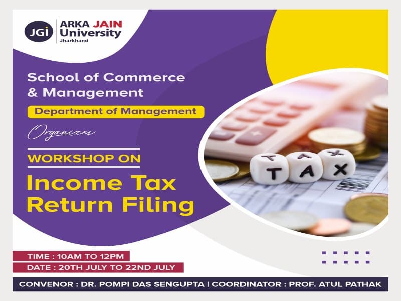 Workshop on Income Tax Return Filing