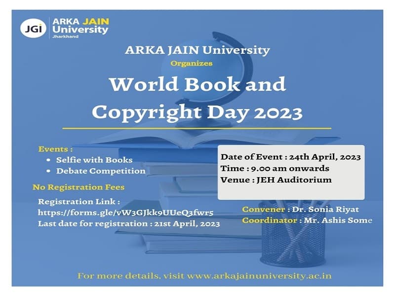 World Book And Copyright Day 2023