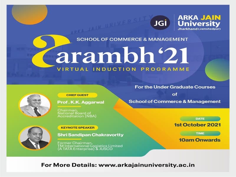 Aarambh 21 Virtual Induction Programme