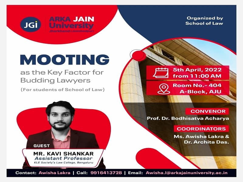 Mooting : As The Key Factor For Budding Lawyers