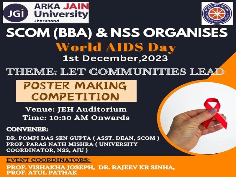 Poster Making Competition: World Aids Day