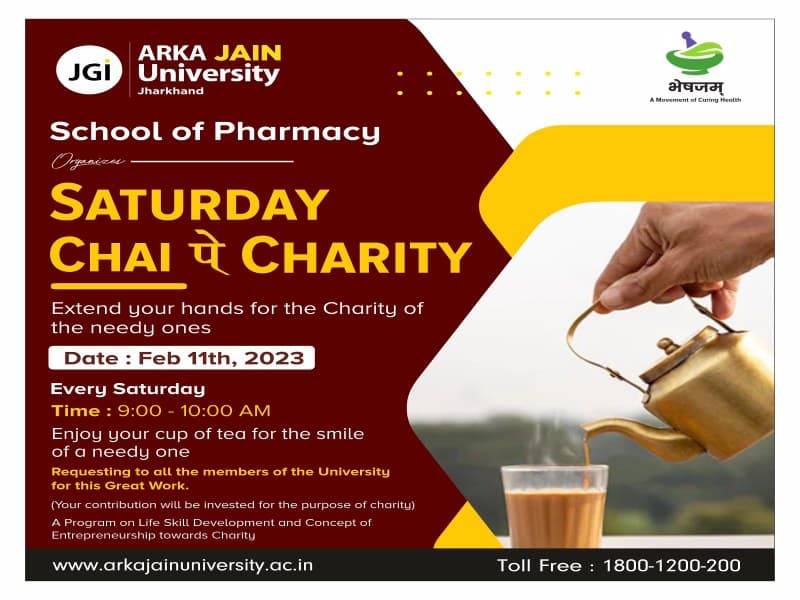Saturday Chai Pe Charity