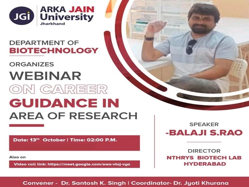 Webinar on Career Guidance