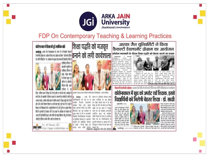 FDP On Contemporary Teaching & Learning Practices