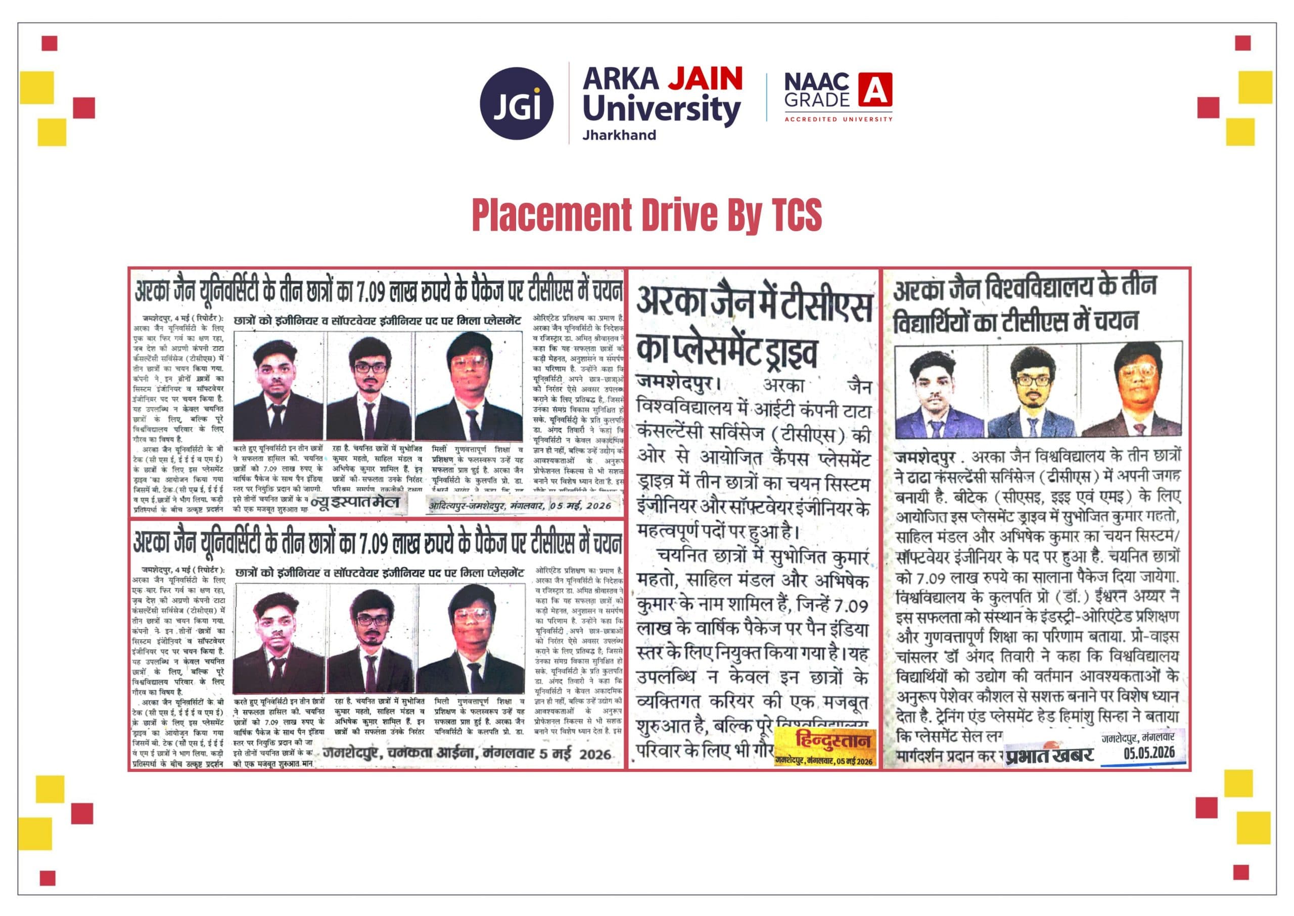 Placement Drive By TCS