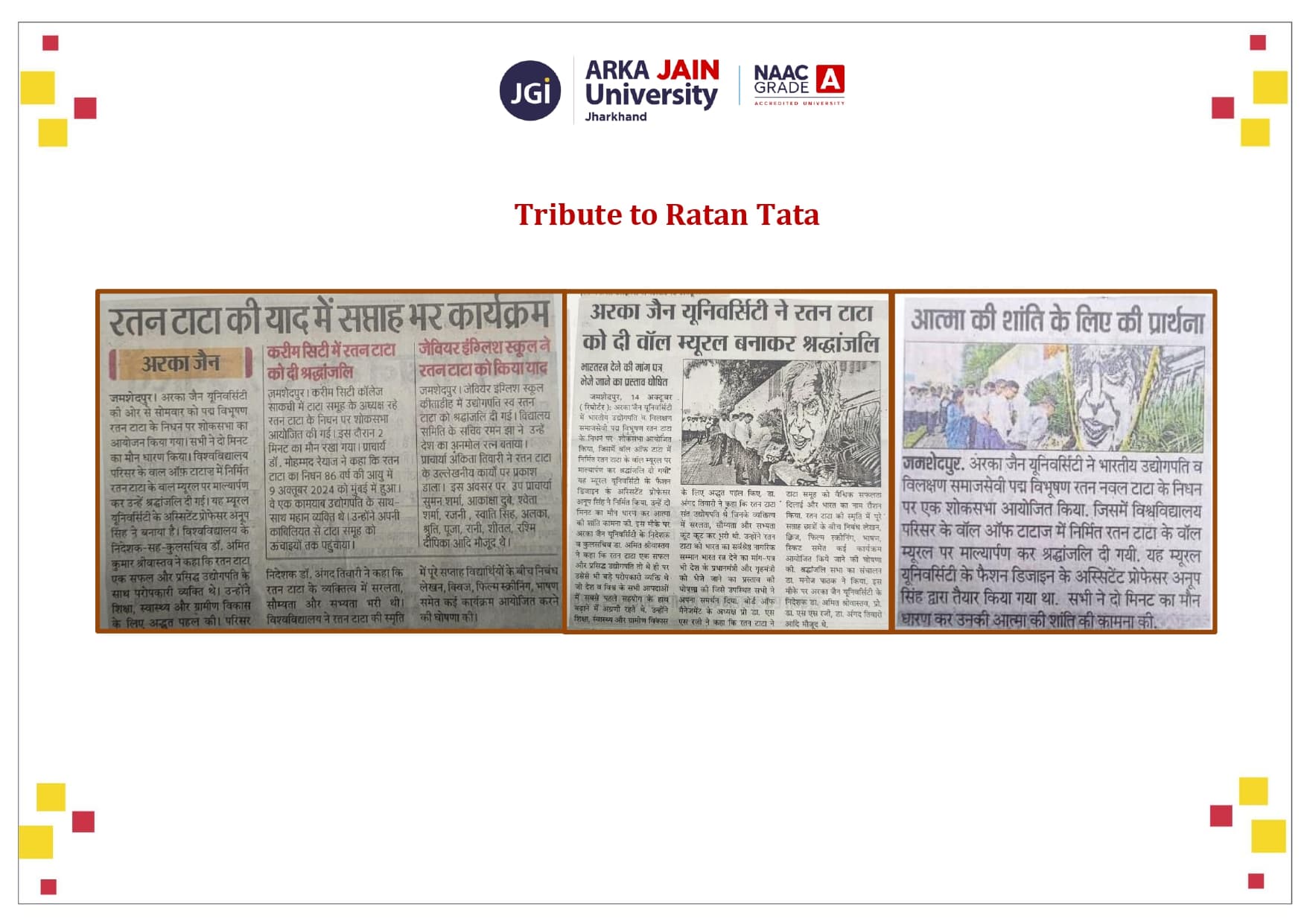 Tribute to Ratan Tata