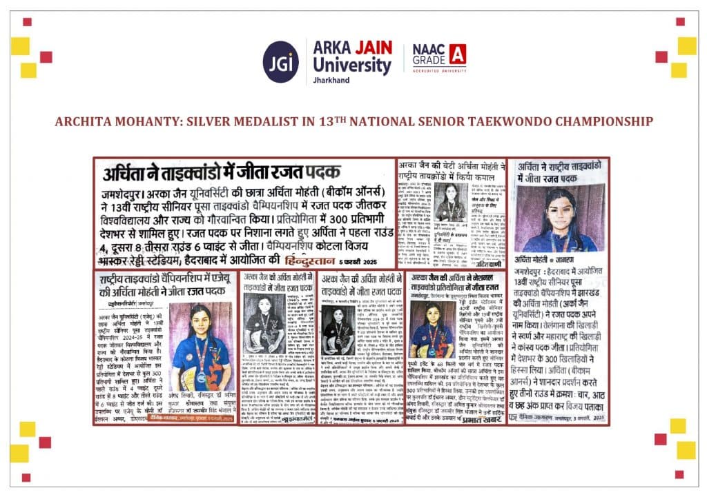 Archita Mohanty: Silver Medalist In 13th National Senior Taekwondo Championship