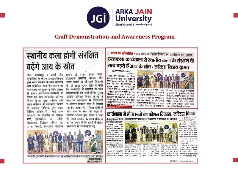 Craft Demonstration and Awareness Program