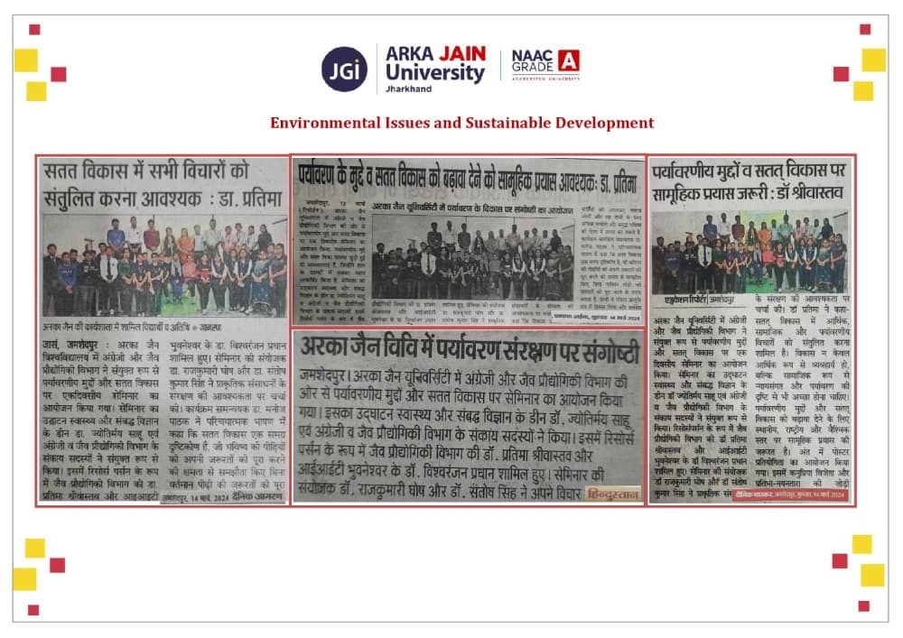 Environmental Issues and Sustainable Development