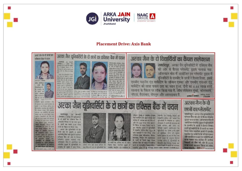 Placement Drive by Axis Bank
