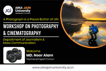 Report on Workshop on Photography and Cinematography