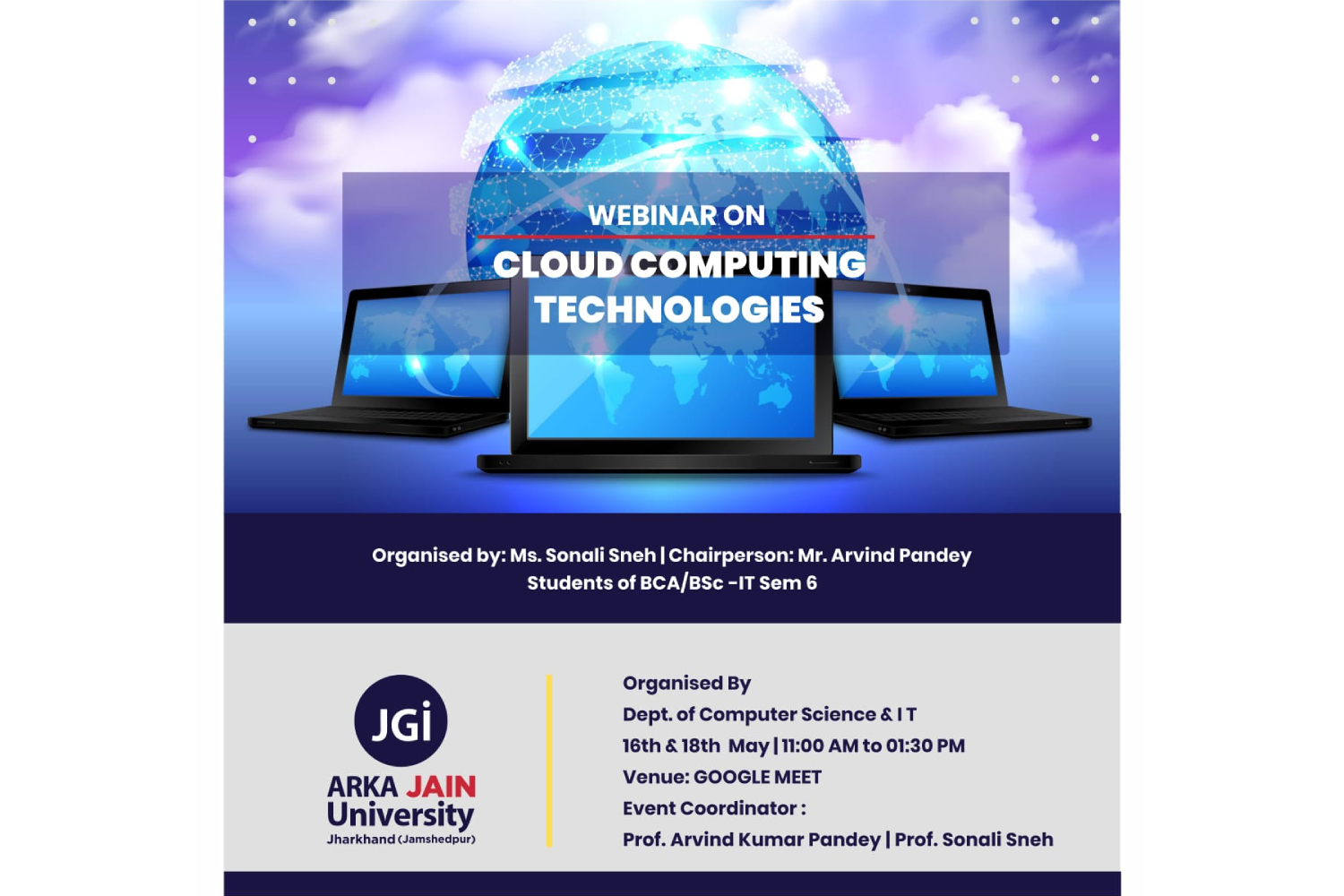 Cloud Computing Technologies – ARKA JAIN UNIVERSITY